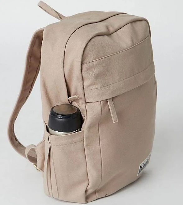 bag Terra Thread Organic Cotton Canvas Backpack in Beige at Urban Outfitters Urban Outfitters $76.95