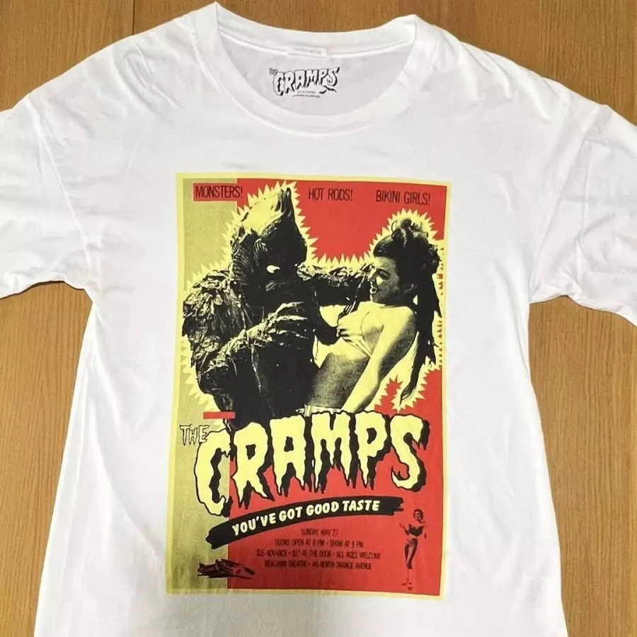 top The Cramps Band 90s Retro Style White T Shirt Unisex Men Women S-5xl eBay - brlo_3479 $16.99