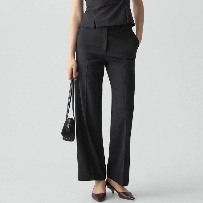 pants Theory Women's Classic Straight Wool Pants Theory $285