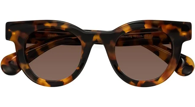 accessory Thick Hipster Round Tinted Sunglasses Sunwear Lenses Yesglasses $48.08