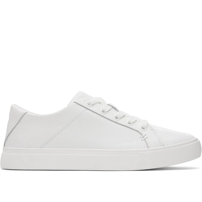 shoes TOMS Women's Kameron Lace-Up Leather Sneakers TOMS.com $65