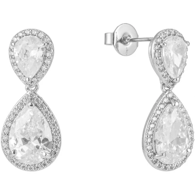 accessory Untamed Petals Aspen Crystal Drop Earrings in Gold Macy's $83.3