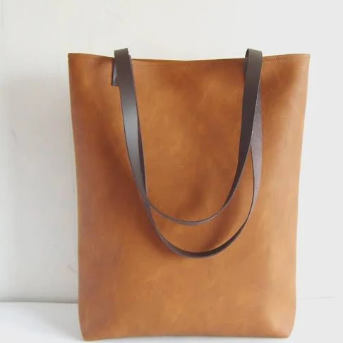 bag Vegan Leather Tote Bag Etsy - allbyFEDI $57.93
