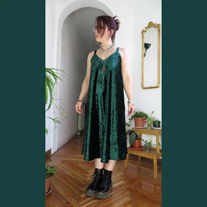 dress Velvet Slip Maxi Dress Etsy - Seller $98.66