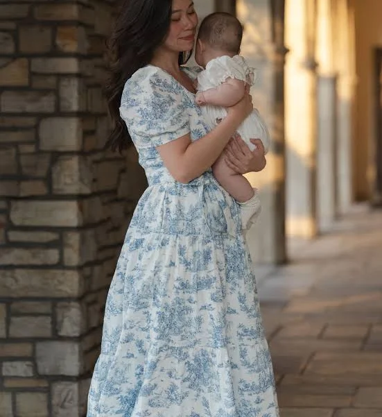 maternity dress Versa Cotton Nursing Zippers Mome $158