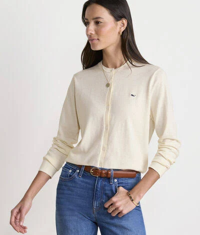 outerwear Vineyard Vines Cotton Cashmere Heritage Cardigan Vineyard Vines $74.99