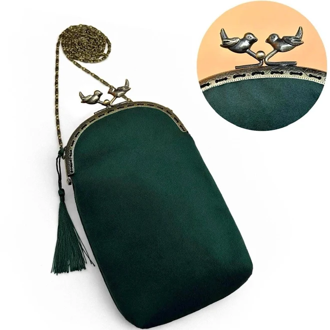 bag Vintage Velvet Crossbody Handbag Etsy - Seller $51.03