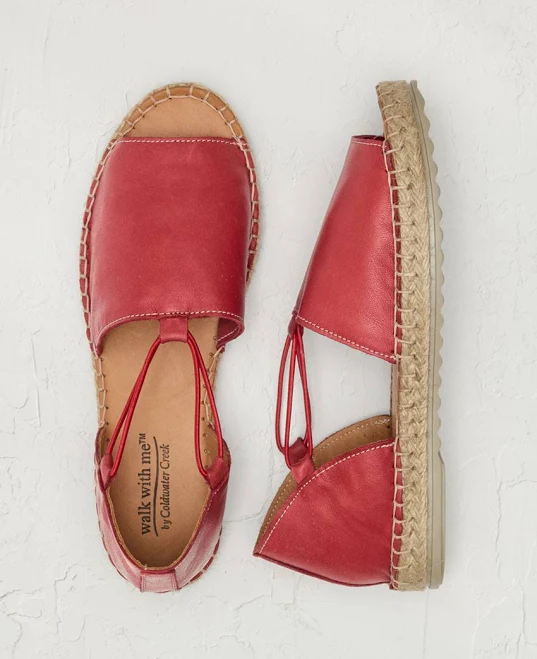 shoes Walk with Me Valencia Espadrilles Coldwater Creek $29.95