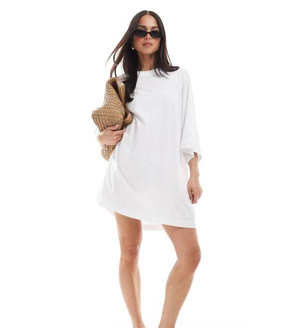 dress Weekday Huge T-Shirt Mini Dress Lyst $25.6