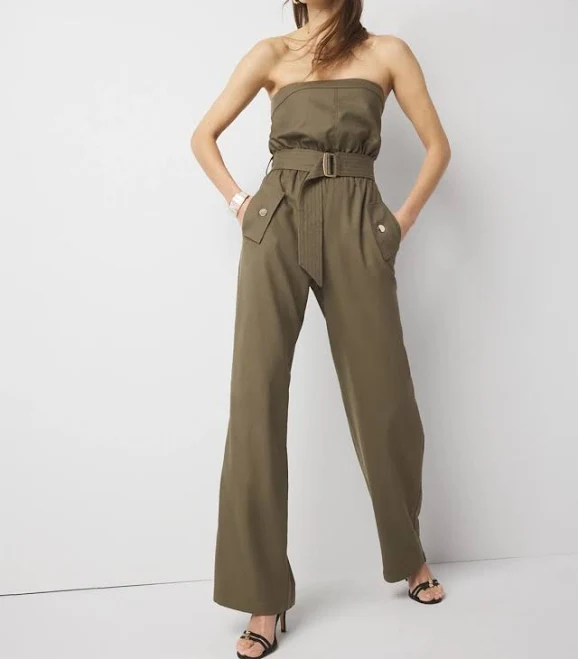 jumpsuit White House Black Market Strapless Utility Jumpsuit White House Black Market $74.99