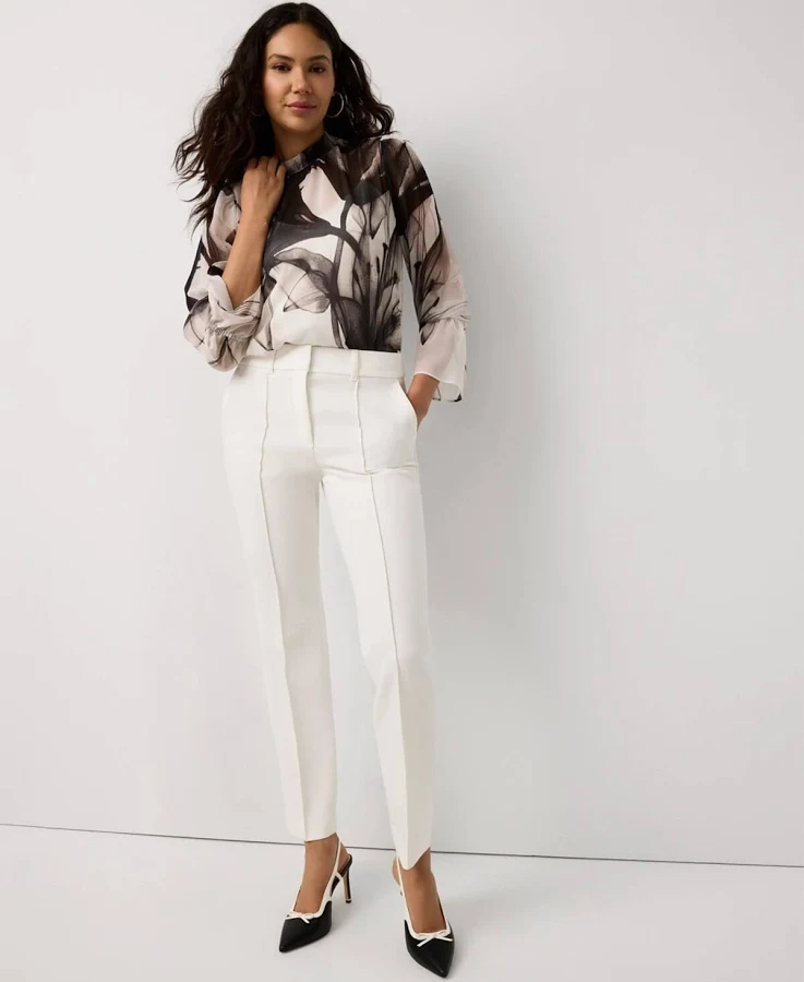 pants White House Black Market Women's High-Rise Zoey Straight Pants White House Black Market $120