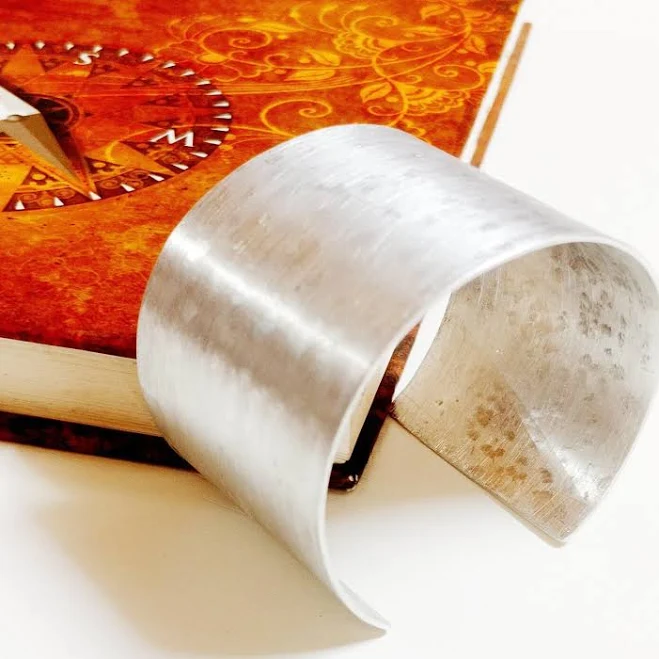 accessory Wide Silver Cuff Bracelet Etsy - Seller $43.89