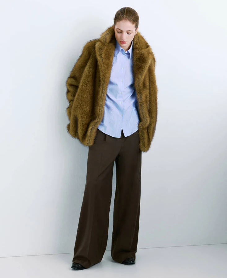 pants Woman Mango Pleated Wide Leg Pants shop.mango.com $45.99