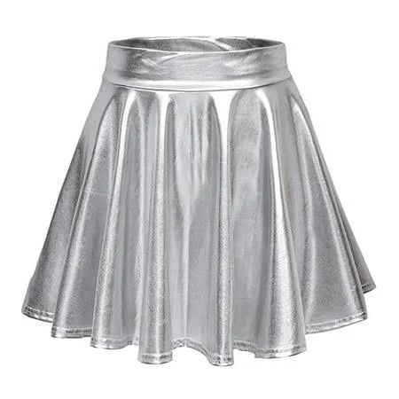 skirt Women's A-Line Flared Pleated Mini Skirt Walmart - FAOWME $12.15