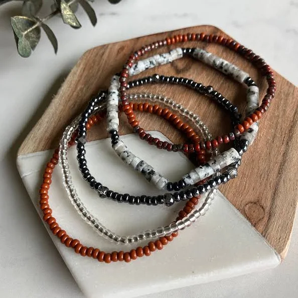 accessory Women's Boho Beaded Bracelet Set Etsy - Seller $28