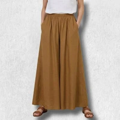 pants Women's Flowy High-Waisted Wide-Leg Pants Target $29.99