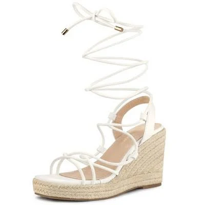 shoes Women's Lace Up Platform Espadrilles Target $42.79