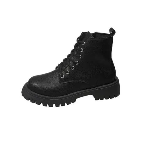 shoes Women's Mid Calf Platform Combat Boots Walmart - QQAMB2 $18.27