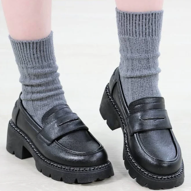 shoes Women's Platform Lug Sole Chunky Penny Loafers Poshmark $35