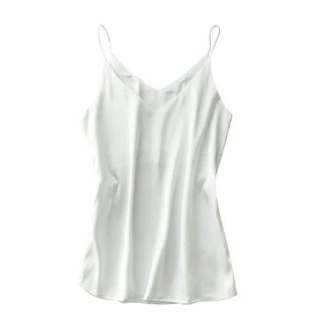 top Women's Satin Camisole Tops Walmart - VISALY $5.09