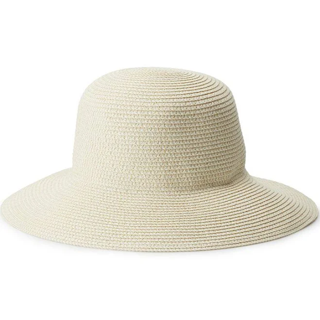 accessory Women's Sonoma Goods For Life Packable Straw Floppy Hat, Ivory Kohl's $17.99