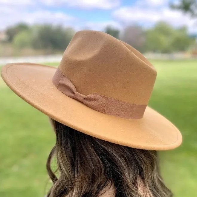 accessory Women's Wide Brim UPF 50 Fedora Hat Sungrubbies $69