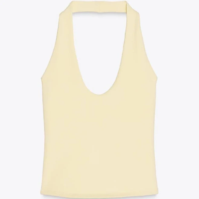 tank top Zara Halter Top Zara USA $14.9