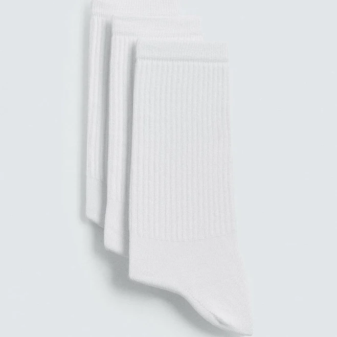 accessory Zara Men's Basic Ribbed Socks 3-Pack Zara USA $19.9