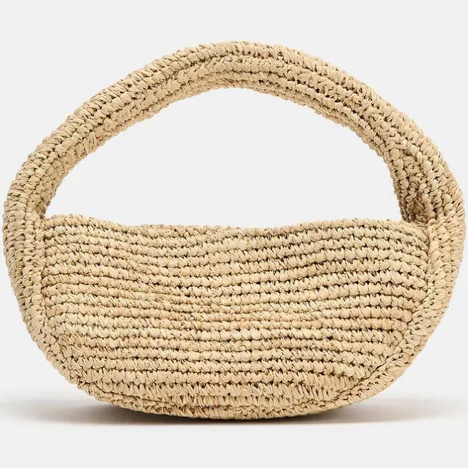 bag Zara Raffia Handbag Zara USA $129