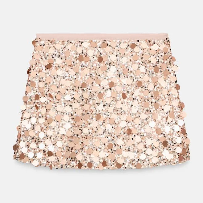 skirt Zara Sequin Mini Skirt Zara USA $49.9