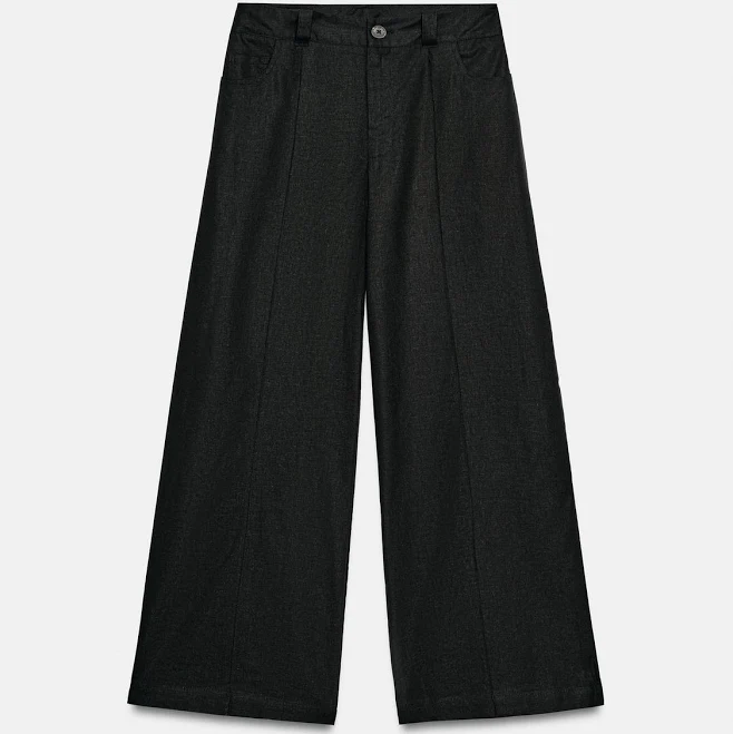 pants Zara Wide-Leg Linen Pants Zara USA $49.9