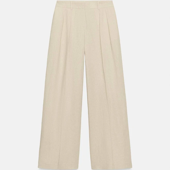 trousers Zara Wide Leg Linen Pants Zara USA $59.9