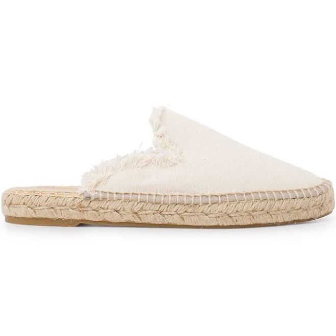 shoes Zaragoza Women's Eco Canvas Vegan Espadrille Slides Biankina $115.95