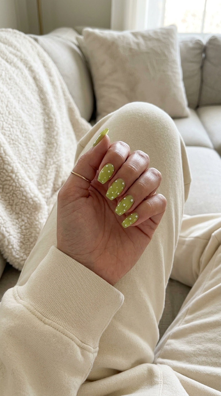 Citrus dot delight nails for summer 2026, great for casual wear and weekend vibes.