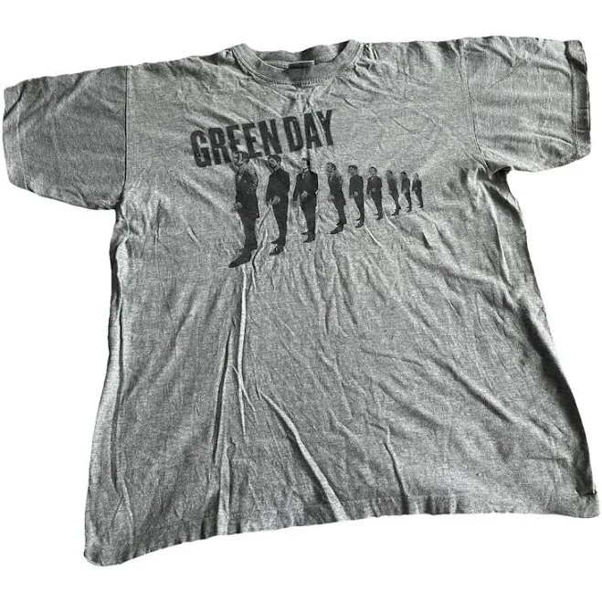 top American Vintage Grey Cotton Graphic T-Shirt Size M Vestiaire Collective $93