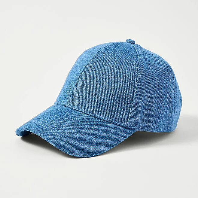 accessory Ann Taylor Women's Soft Denim Baseball Cap Ann Taylor $25