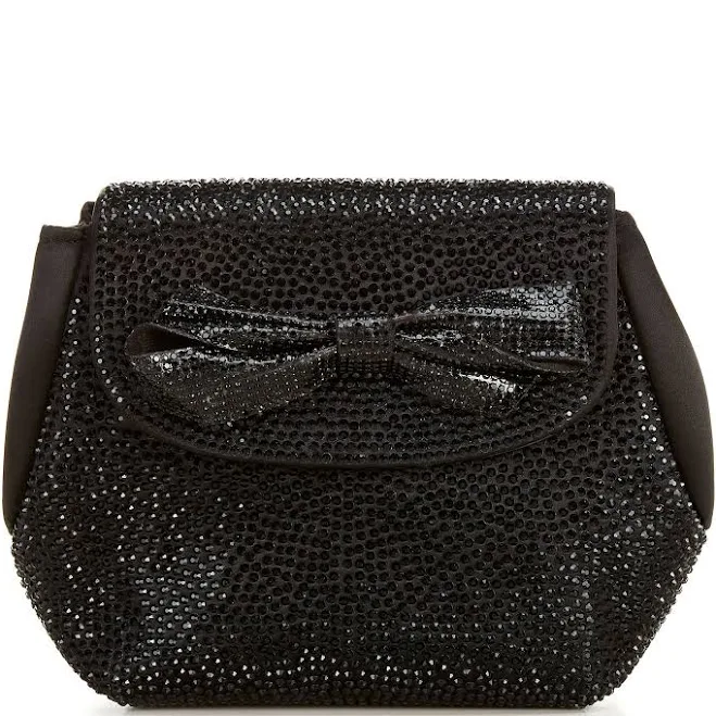 bag Badgley Mischka Women's Hallie Crystal Bow Clutch Dillard's $60