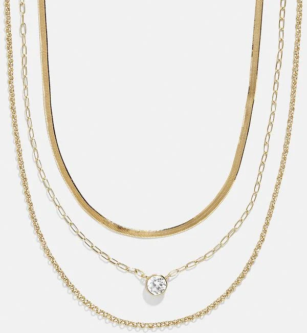 accessory BaubleBar Kendall 14K Gold Layered Necklace BaubleBar $148