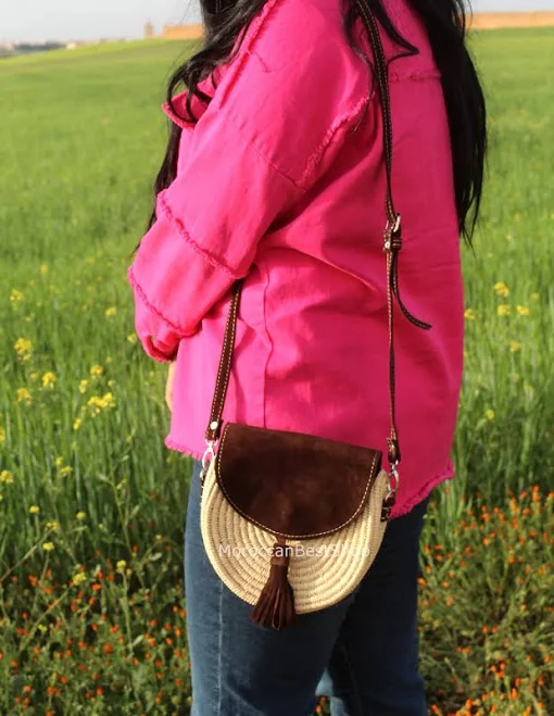 bag Boho Raffia Crossbody Bag Etsy - MoroccanBestShop $57