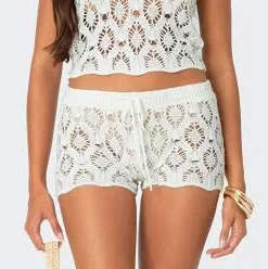 shorts Edikted Women's Open Crochet Shorts PacSun $31.2