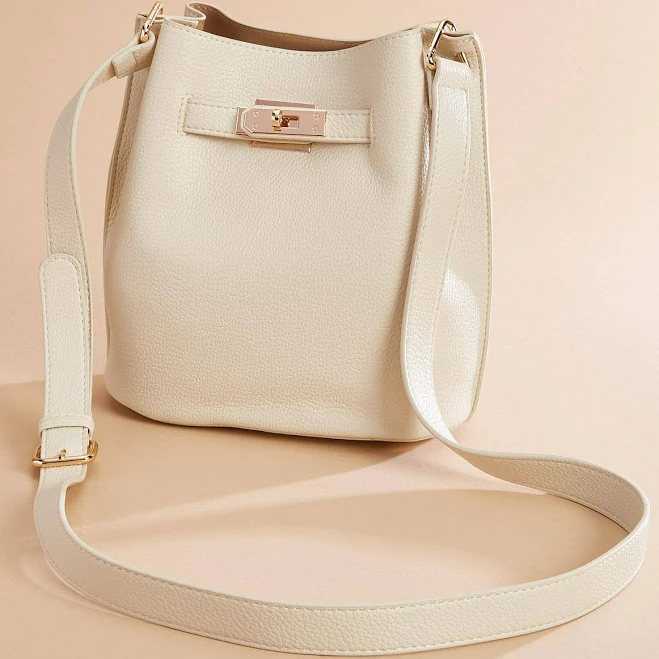 bag Faux Leather Bucket Bag Versona $29.99