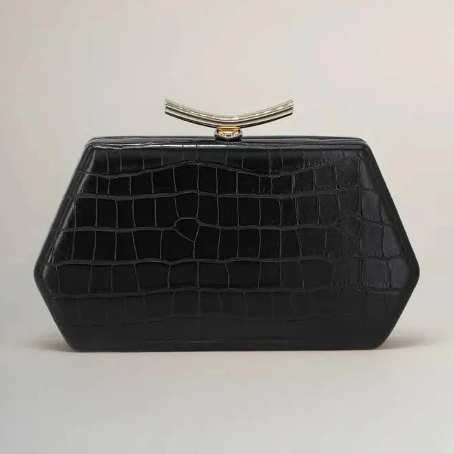 bag Faux Leather Geometric Clutch Bag ModeSens $68