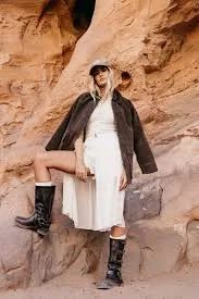 outerwear Gloria Sheer Duster böhme $45.99