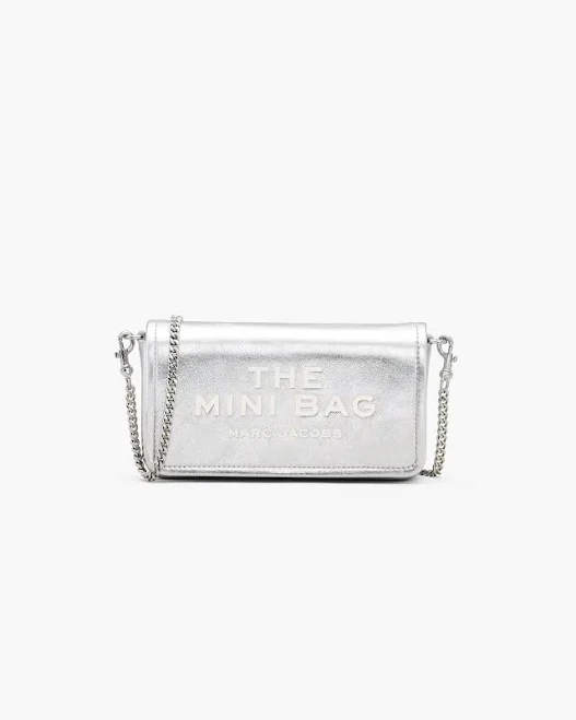 bag Marc Jacobs The Metallic Leather Chain Mini Bag Marc Jacobs $135