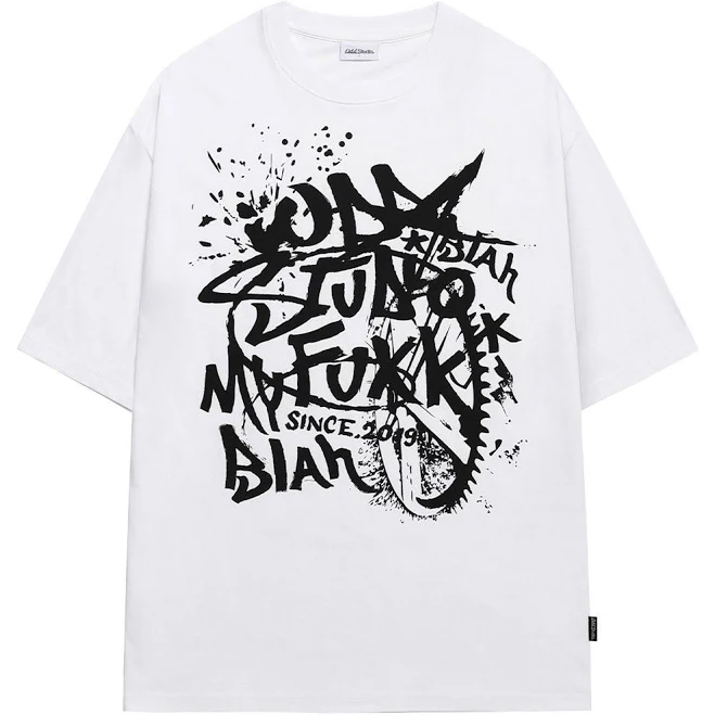 top ODDSTUDIO Grunge Oversized Graphic T-Shirt 무신사 $26