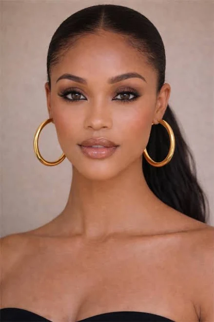 accessory Oversized Chunky Hoop Earrings Etsy - Seller $20.87
