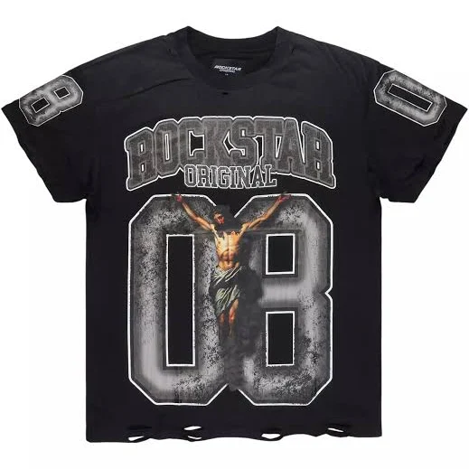 top Oversized Graphic T-Shirt Rockstar Original $15