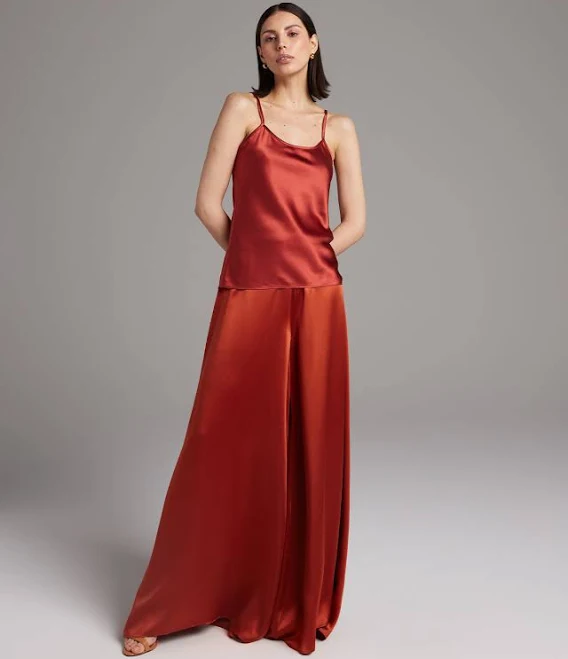 pants Palazzo Pants in Silk Charmeuse VOZ $595