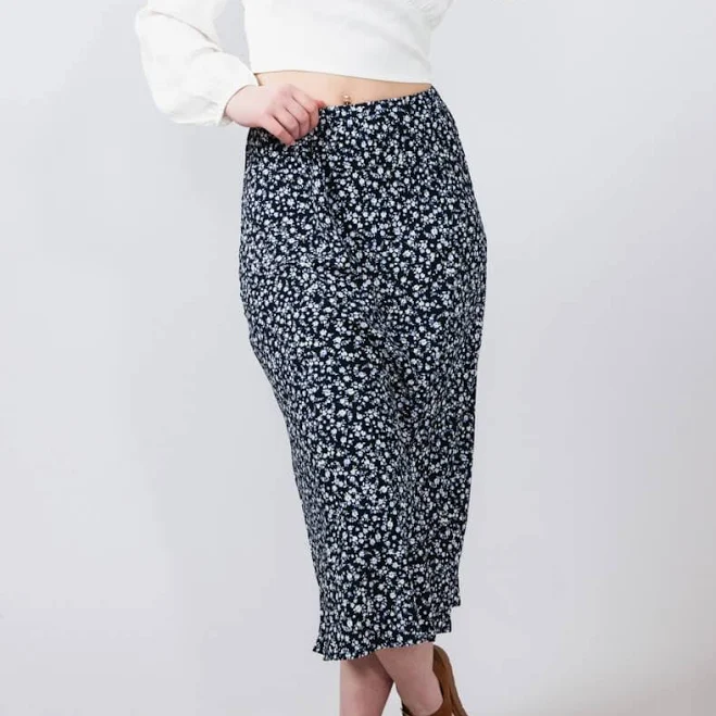 skirt Women's Ditsy Floral Midi Skirt Glik's $29