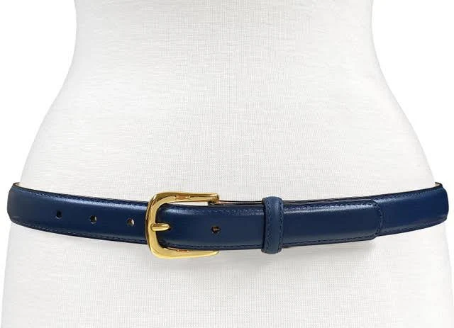 accessory Women's Genuine Full-Grain Cowhide Leather Dress Belt Belts.com $34.95